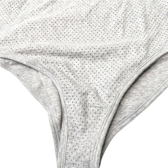 Victoria sport grey bodysuit one piece racerback tank -LRG - Picture 5 of 5